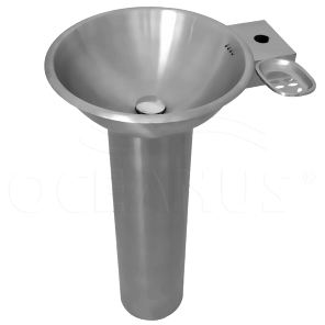 3-001.1  Раковины напольные Public Steel  - Вид №2