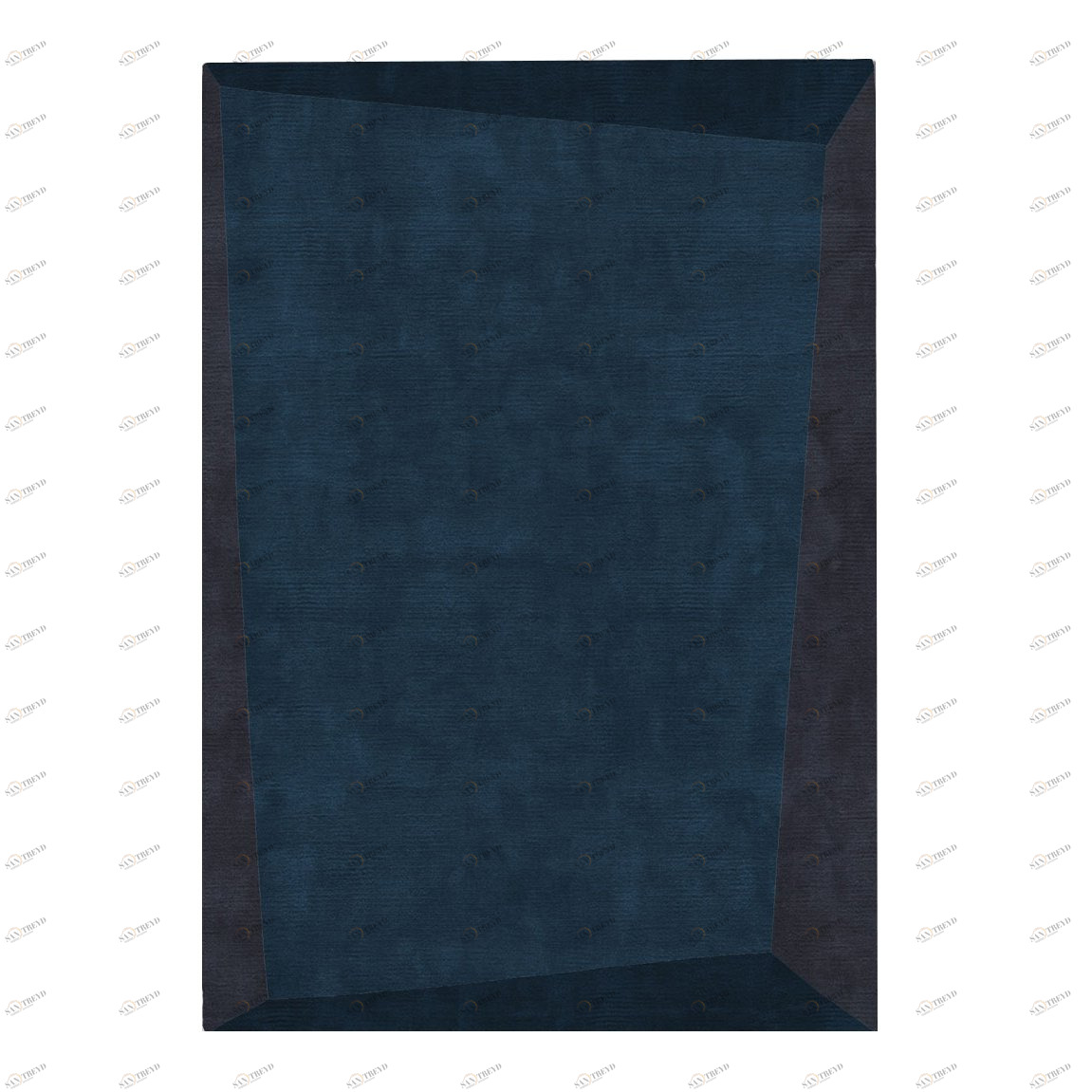 Ковер Dipped Frame Dark Blue 300x500 синий RUGBERRY ДИЗАЙНЕРСКИЕ, DIPPED FRAME 326062 Синий 