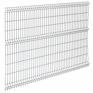 17597481 3D панель Light для забора 1.73х2.5 м оцинкованная сталь зеленый