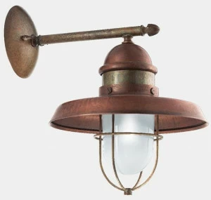 Il Fanale Настенный светильник для улицы из металла Patio 225.05.orb