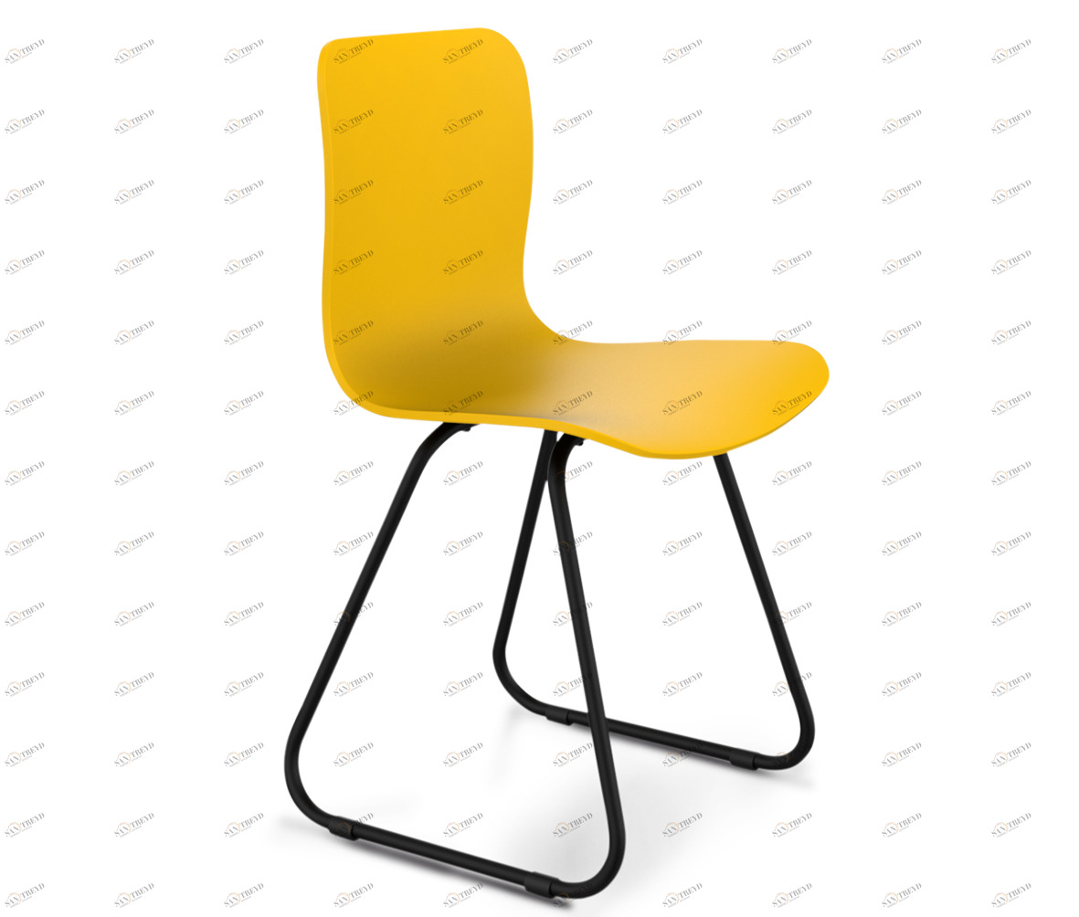 Стул DSR желтый S41 SHEFFILTON ДИЗАЙНЕРСКИЕ, DSR 015594 Желтый 