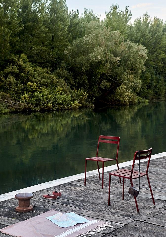 COLOS Штабелируемый стул из листового металла C1 sun-id-1370416 - Вид №1