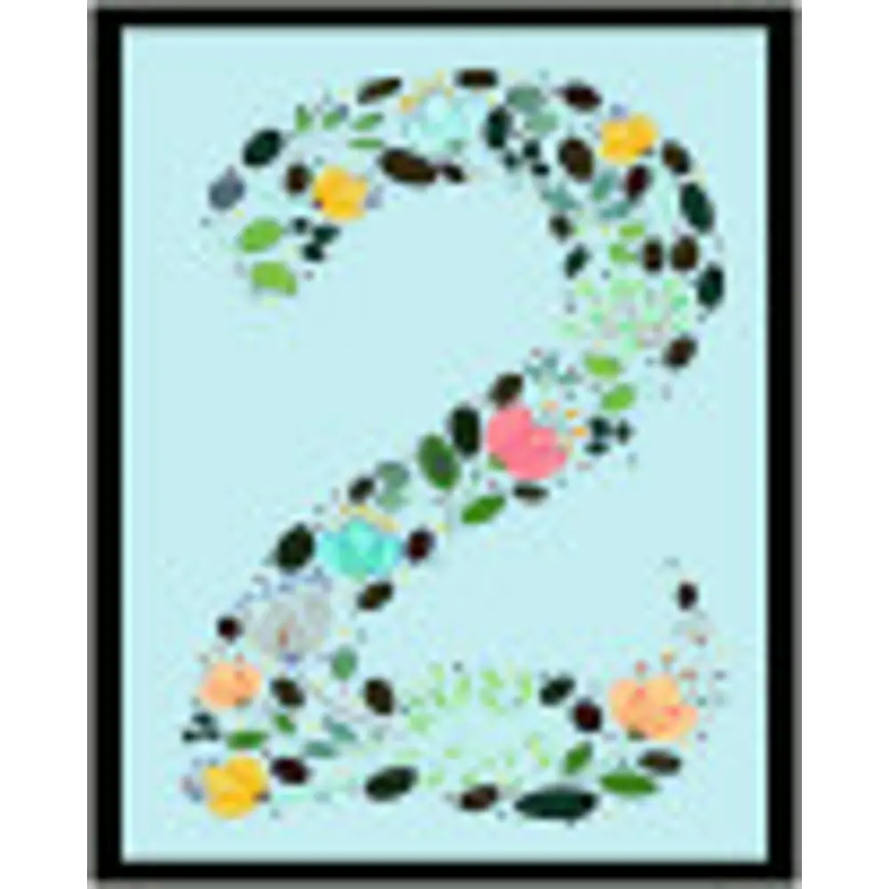 Цифра «2» самоклеящаяся 50x40 мм пенополиэтилен цвет глянцевый мультиколор DUCKANDDOG STLM-2171905