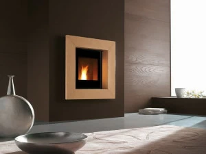 CAMINETTI MONTEGRAPPA Встроенный металлический камин на дровах Light
