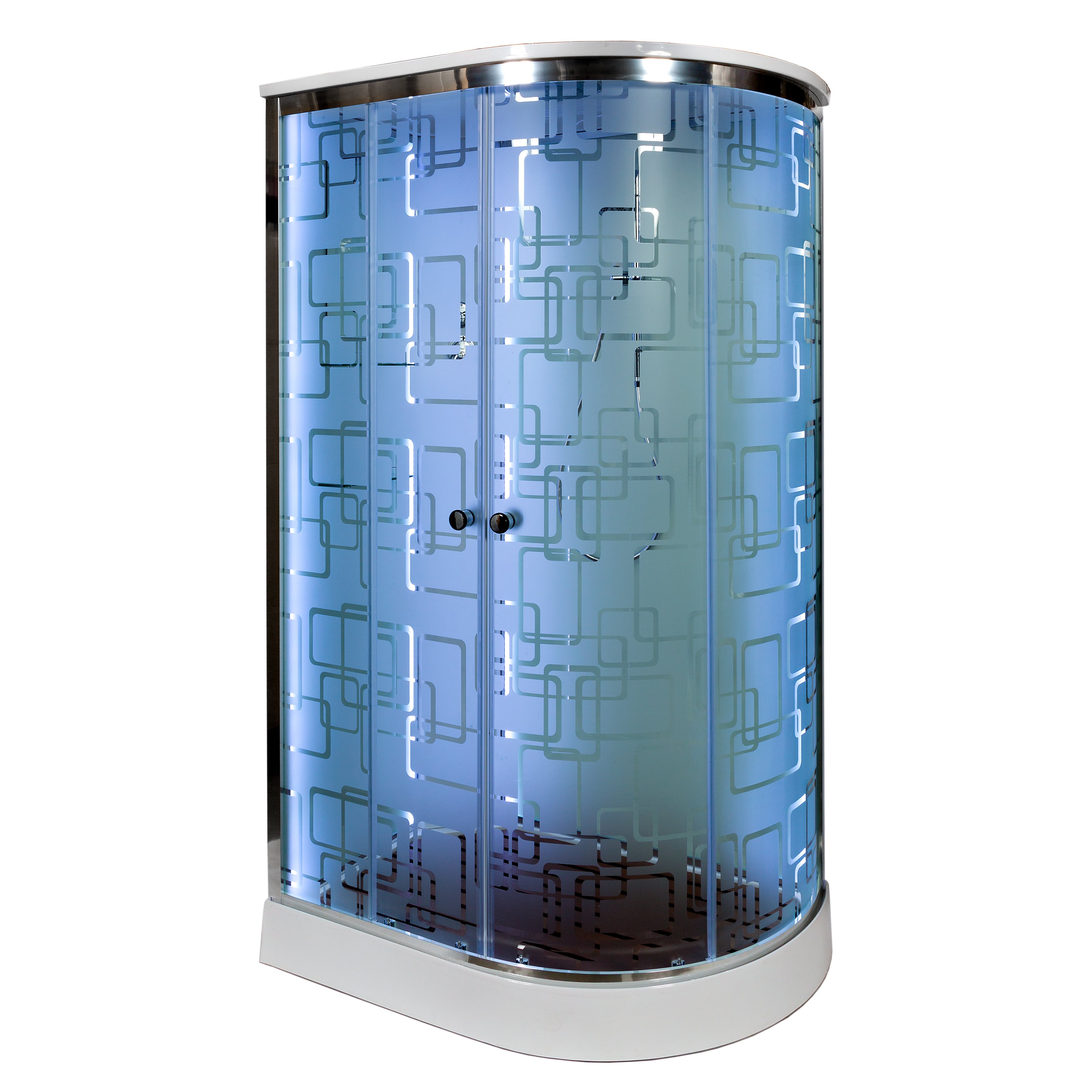 D102S LED L Душевая кабина DETO Серия D ЕМ1511 L LED - Вид №2