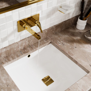 7130 Sauer Встраиваемый смеситель для раковины WasserKRAFT Sauer 7100