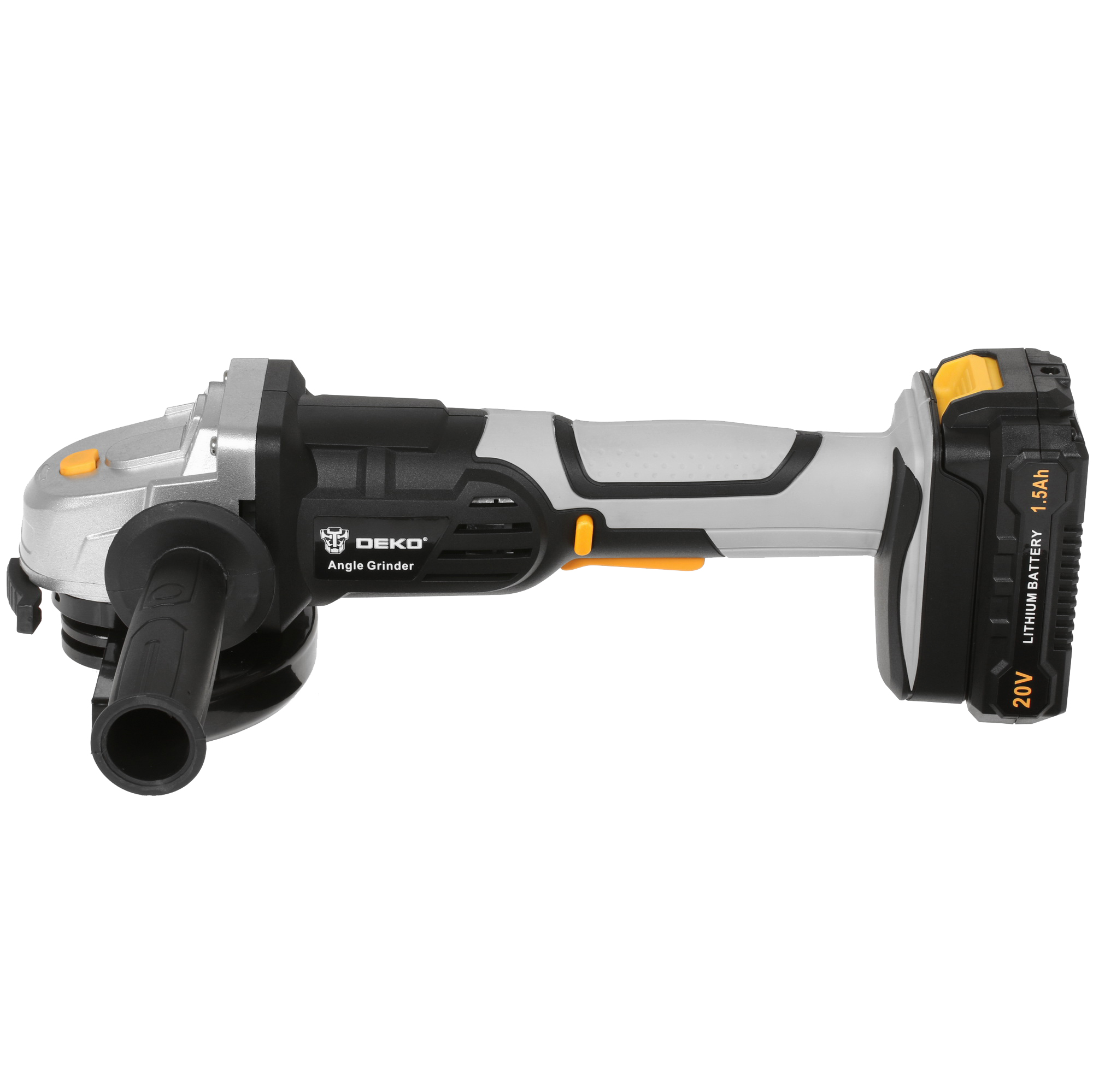 Углошлифовальная машина (УШМ) DEKO DKAG20-125 MAX 20V 5304346 STDN-0099463 - Вид №2