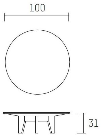 Piet Boon Журнальный столик для гостиной Yke Pbc 03.20/21. - Вид №3