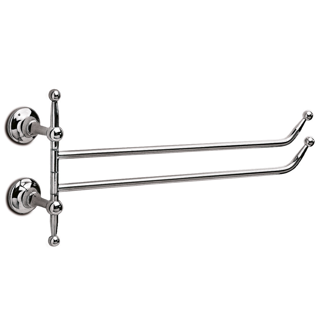 519 3SC Вешалка для полотенец с двойным флажком Classico Treesseci 3SC