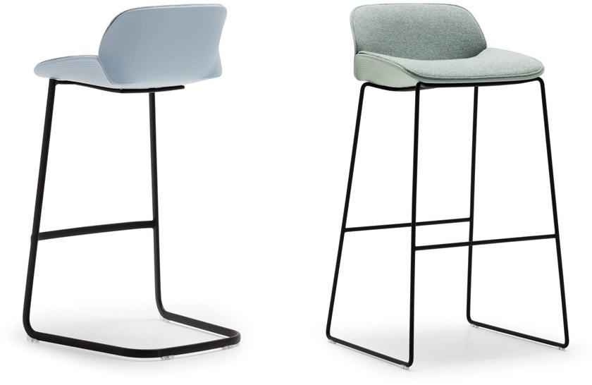 Andreu World Стул высокий консольный со спинкой Nuez Bq2777 - Вид №1