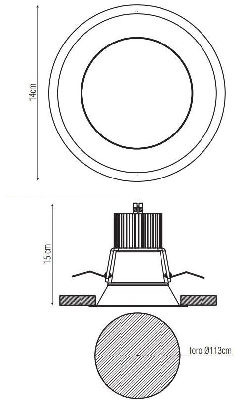 PURALUCE Светодиодный точечный светильник на потолок sun-id-1421862 - Вид №1