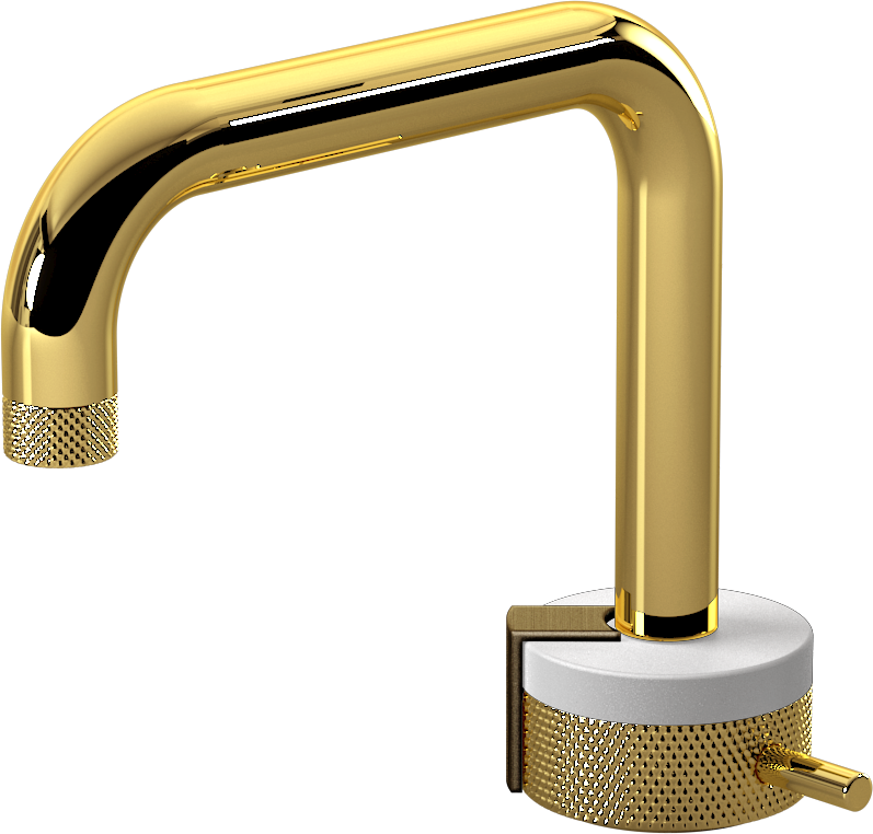 E-11500-R1WT-L2VBB-AU Однорычажный прогрессивный смеситель для раковины - излив 15,3см GRAFF MOD+