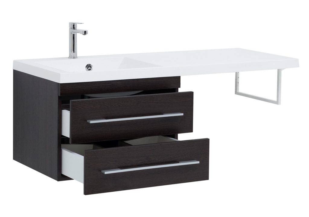 Тумба с раковиной Aquanet Нота 120 L венге 0017148400239565 - Вид №3