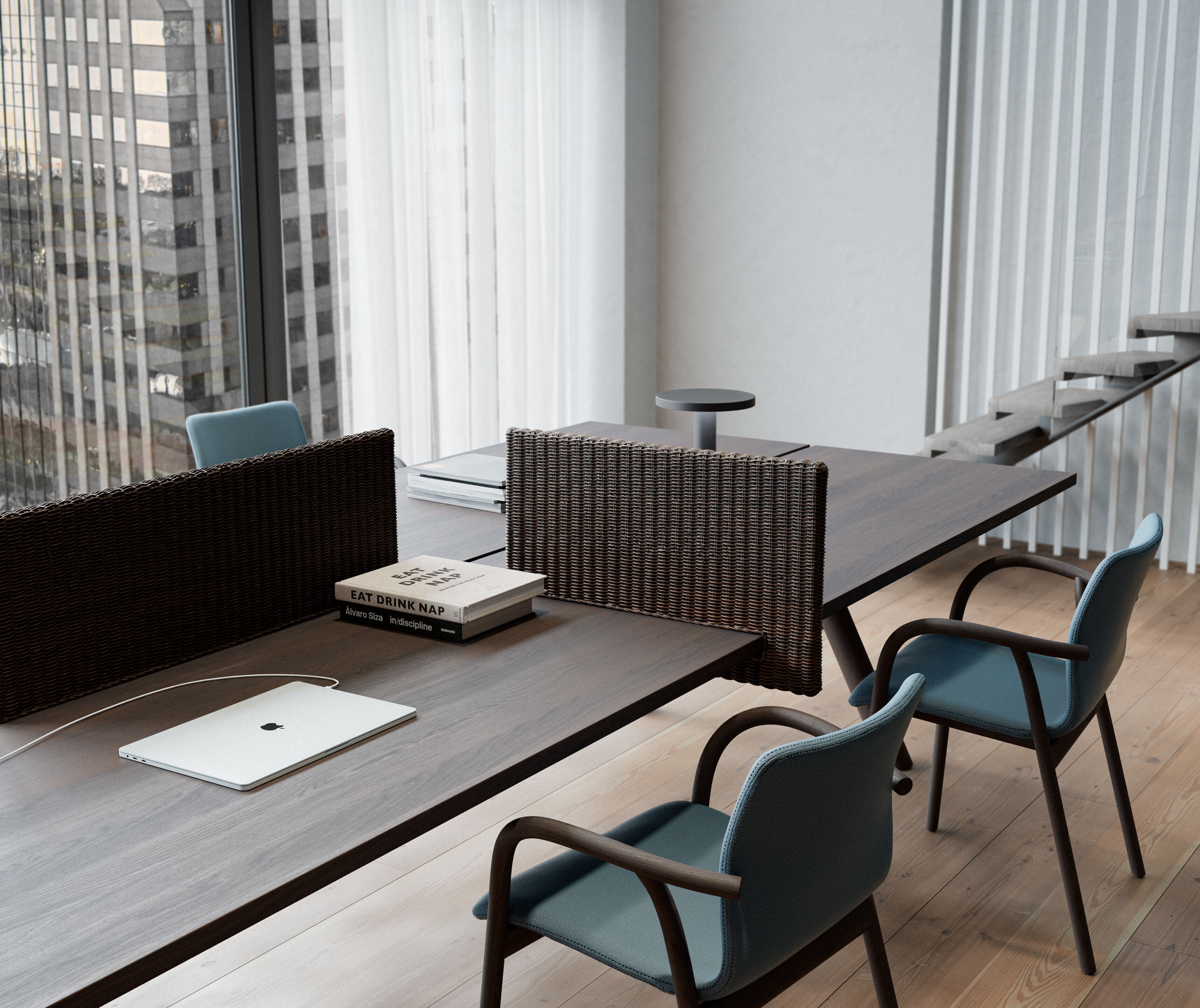 Офисное кресло с мягкой тканью Kettal ARCH-00148471 - Вид №8