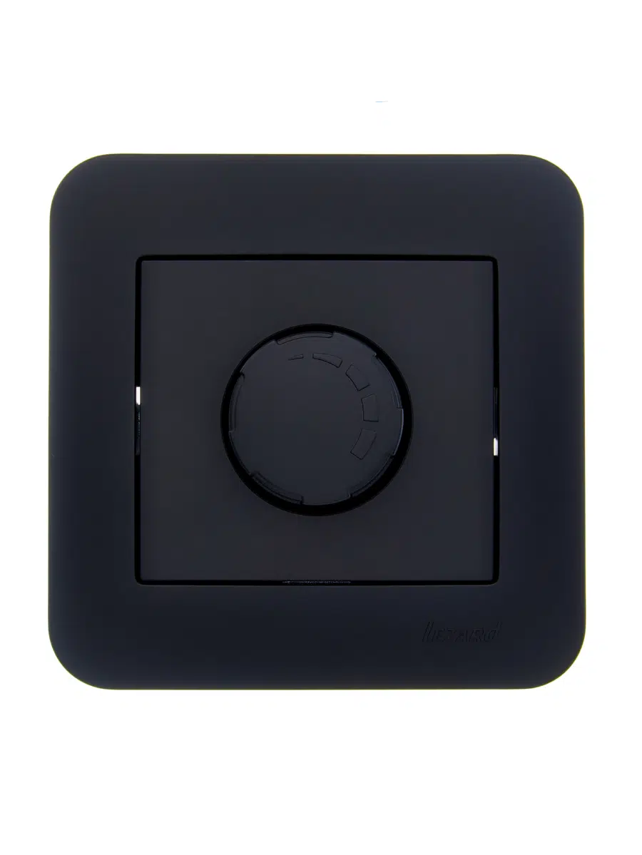 ASTI Диммер 1000W чёрный бархат LEZARD 7081-4242-157