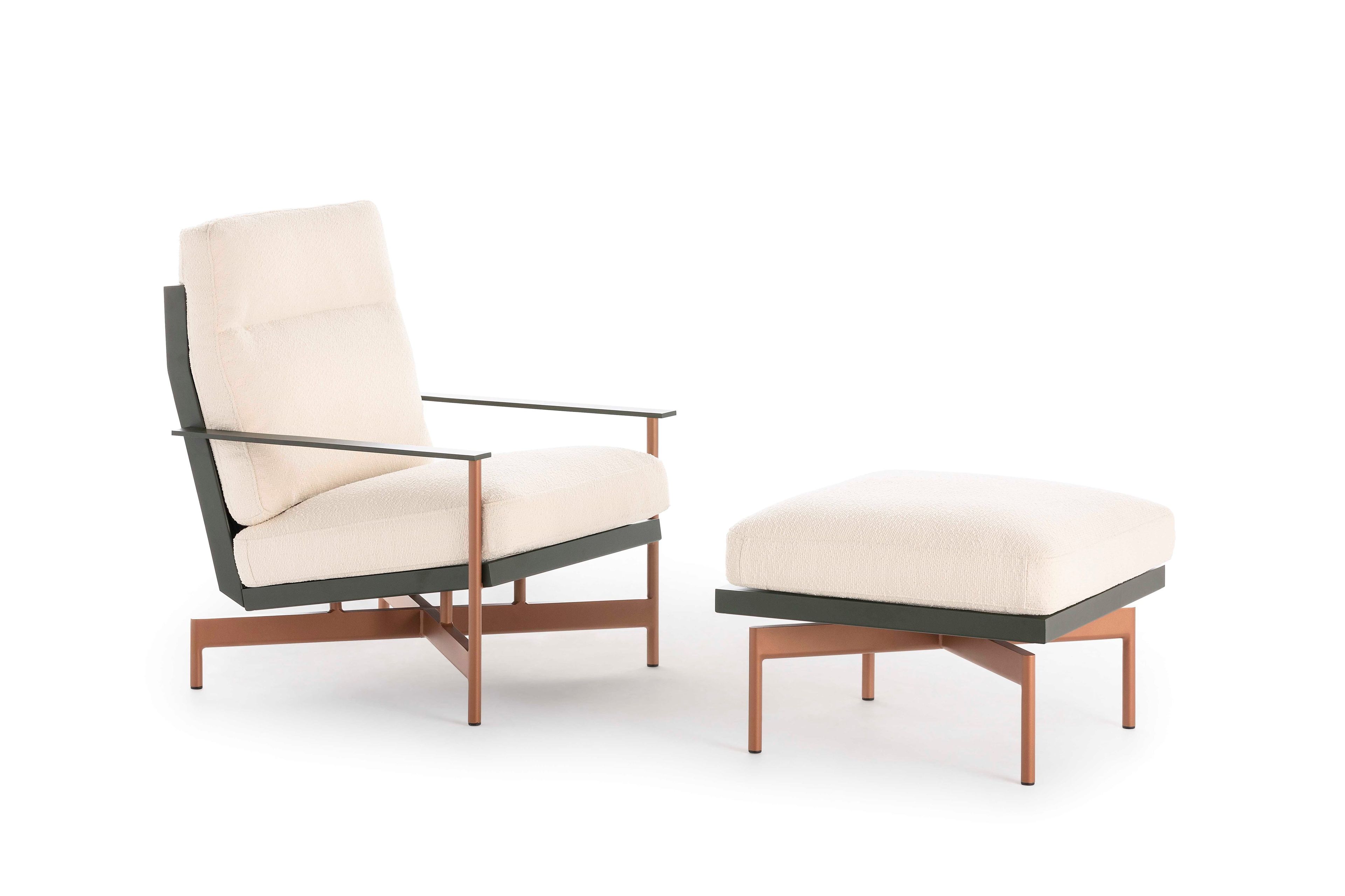 Тканевое садовое кресло с подлокотниками GANDIABLASCO Onde ARCH-00111771 - Вид №7