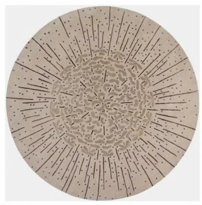 Deirdre Dyson Круглый ковер ручной работы Circular designs 63