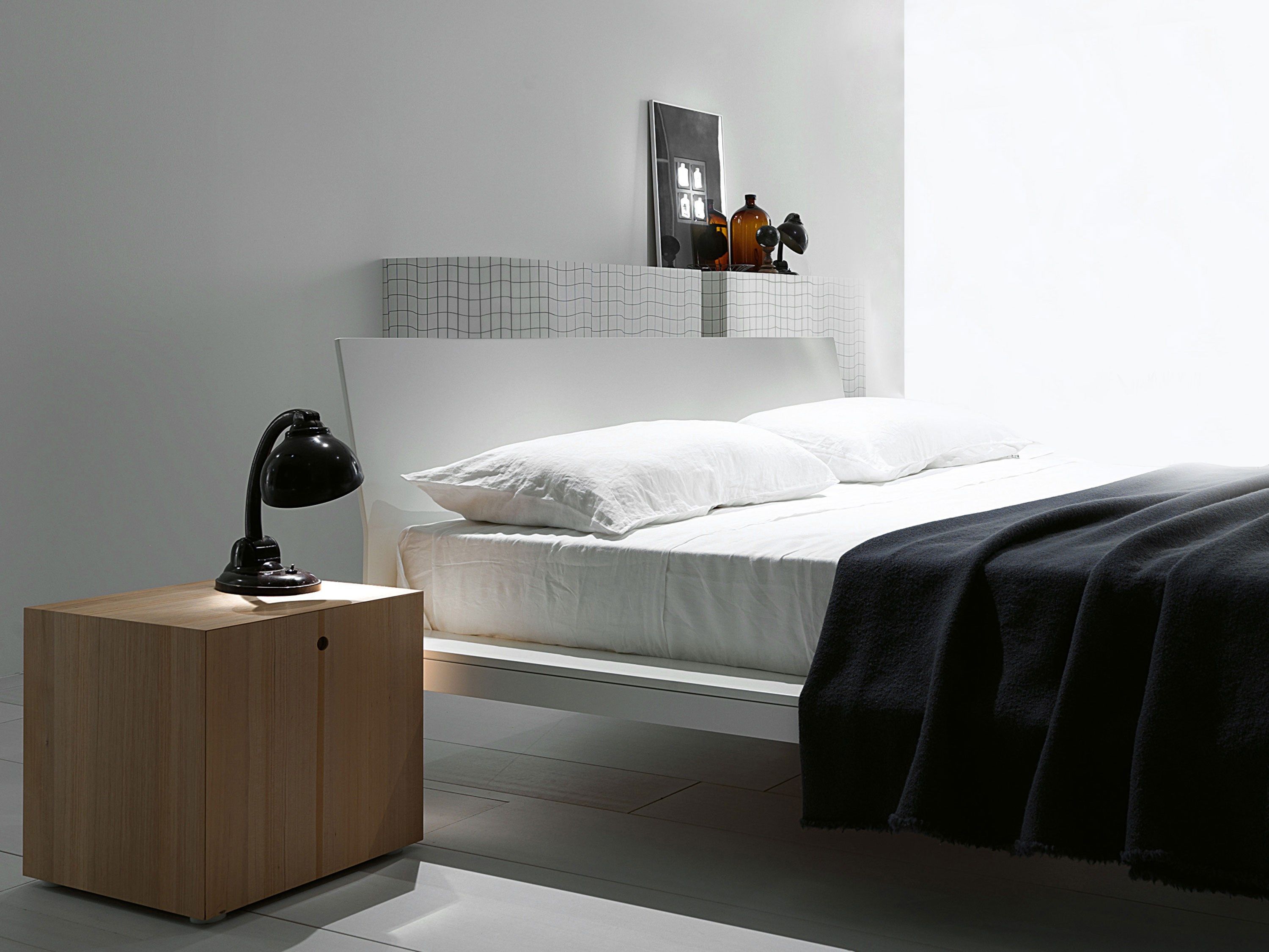 Деревянная квадратная тумбочка Porro оффшор ARCH-00129245 - Вид №4