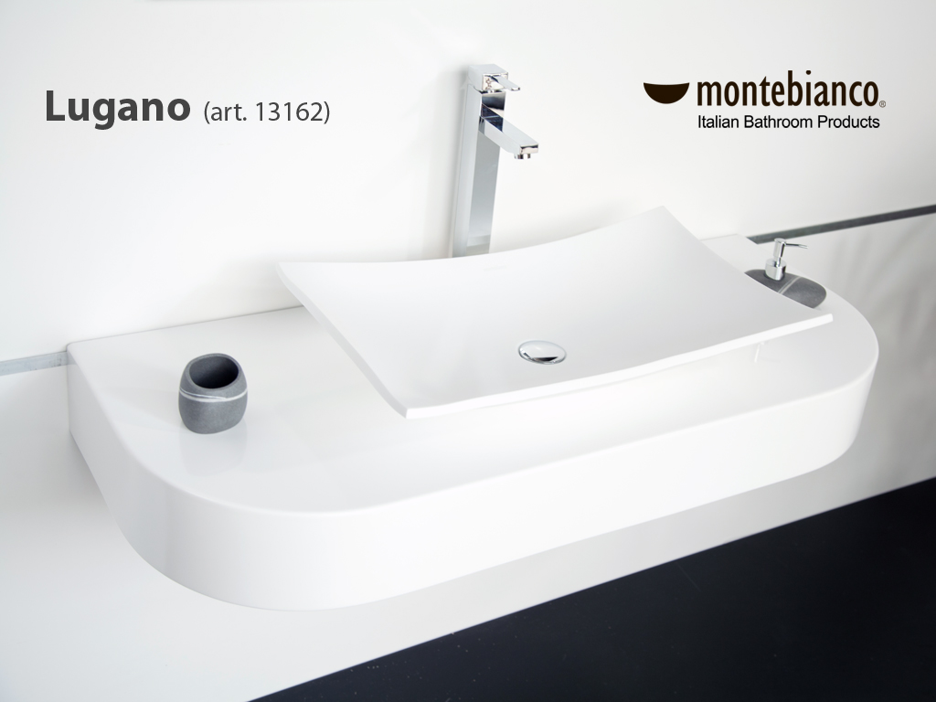 13162 Раковина Montebianco Lugano Santreyd - Вид №7