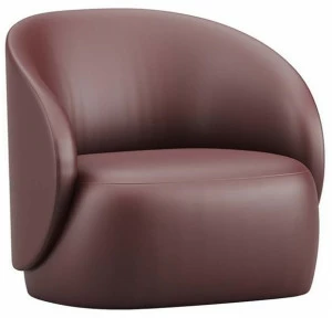 Ersa Кожаное кресло с подлокотниками Hull