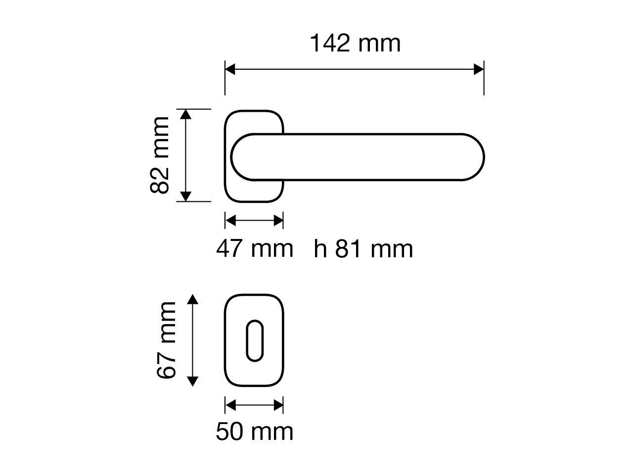 Латунная ручка с насадкой LINEA CALI' Jewel ARCH-00126880 - Вид №3