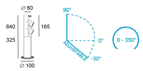 Анодированный алюминиевый светодиодный светильник BEL-LIGHTING Kozi ARCH-00067423 - Вид №2