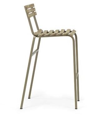 Ethimo Табурет садовый высокий тик Laren Lasg4005 - Вид №2