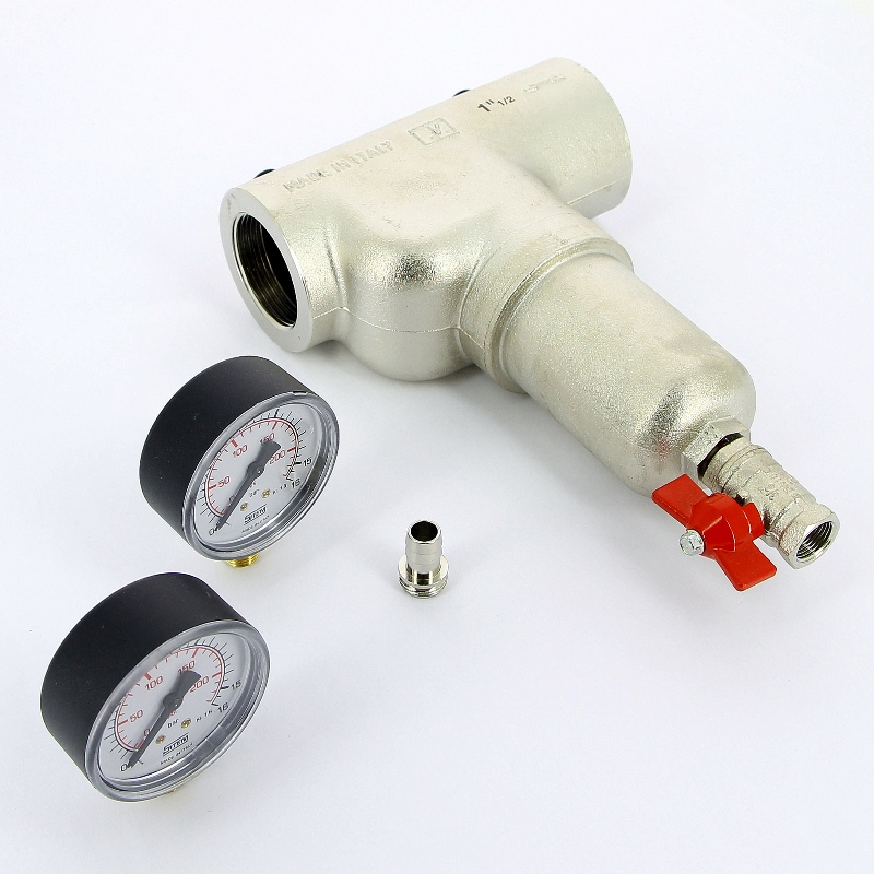 Фильтр промывной с двумя маноментрами ITAP 1"1/2 189112 - Вид №1