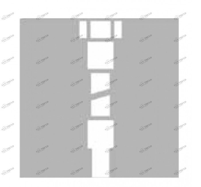 GENEBRE 100105 10x1 - F 3/8 "40 см соединительный комплект 