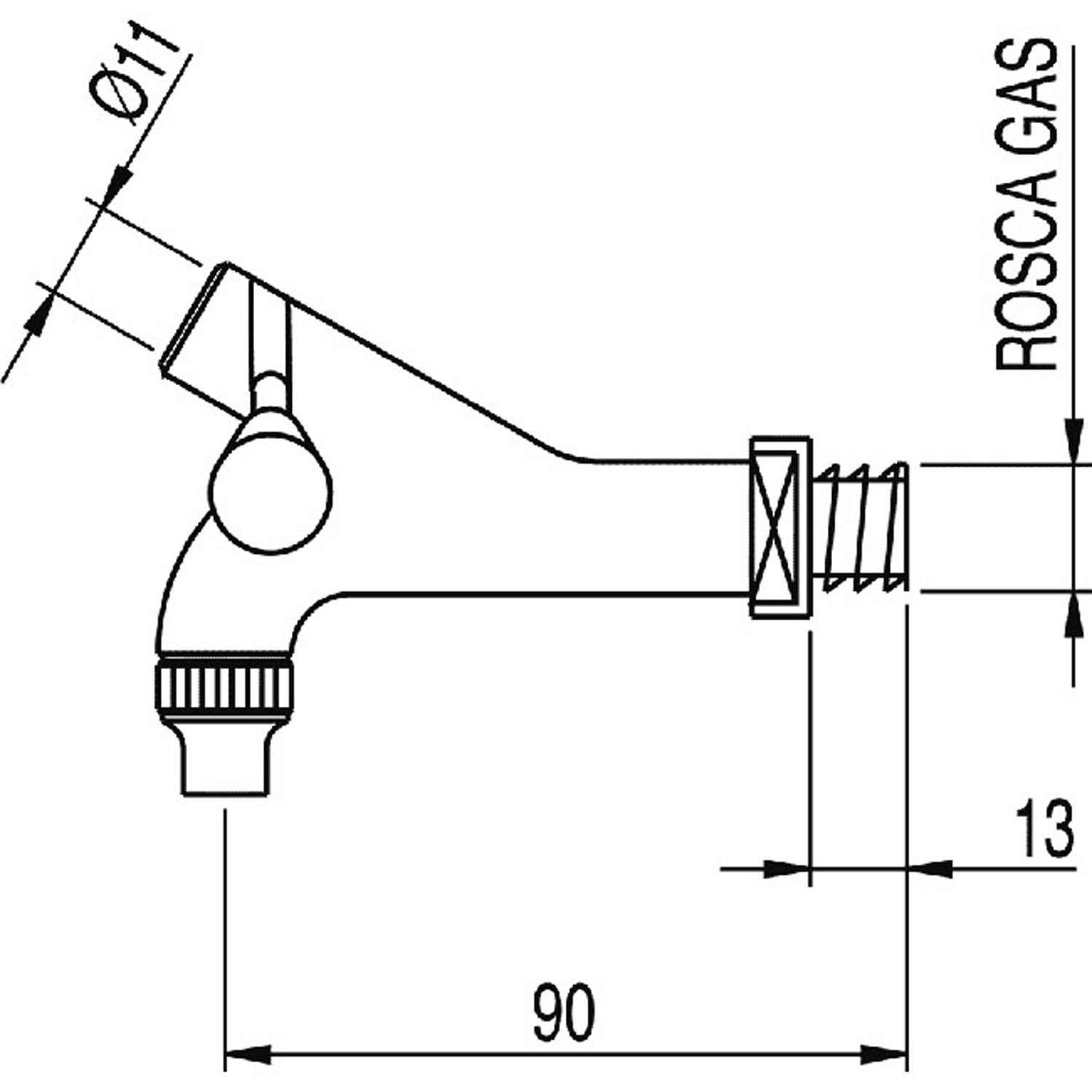 СМЕСИТЕЛИ ДЛЯ ВИНА Винный кран № 1/N (1/2"G.)-001001 TRES Vino - Вид №1