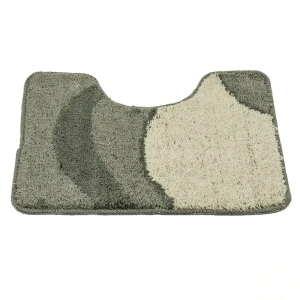 Коврик для туалета Волна серый, 40x50 см