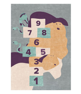 Коврик для игры в джунгли RUG'SOCIETY Kids