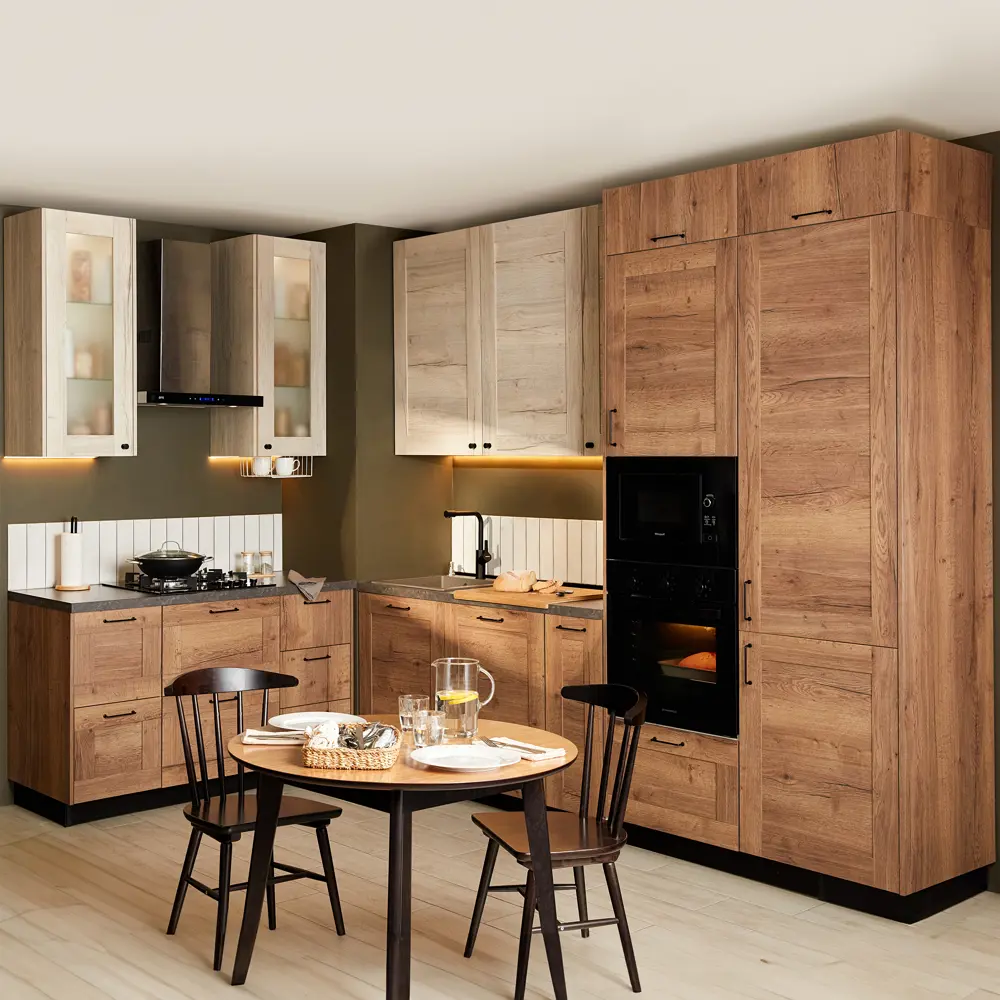 Карниз для кухни Delinia ID Рошаль 220 см - стильное завершение интерьера 86881241 STLM-0887779 - Вид №5