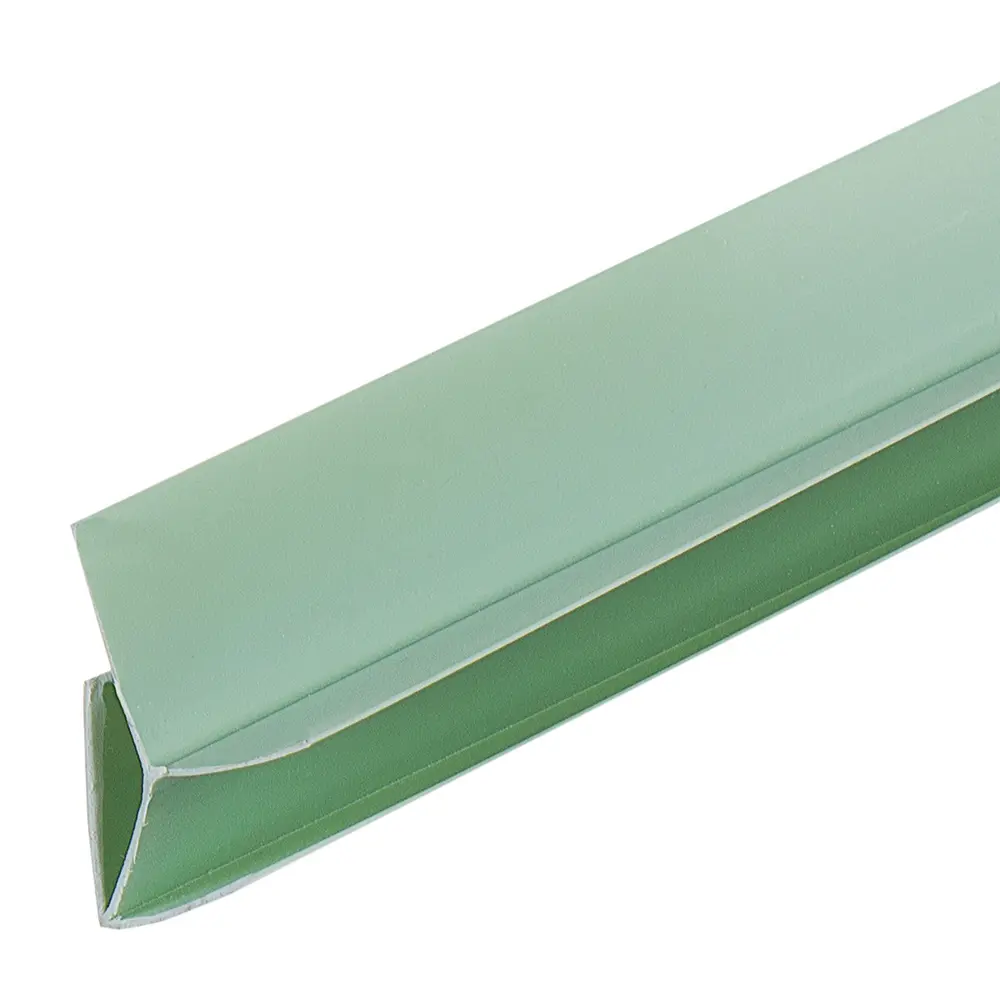 Профиль ПВХ Artens наружный угол т8/10 мм 3 м цвет зелёный STLM-2179337 - Вид №1