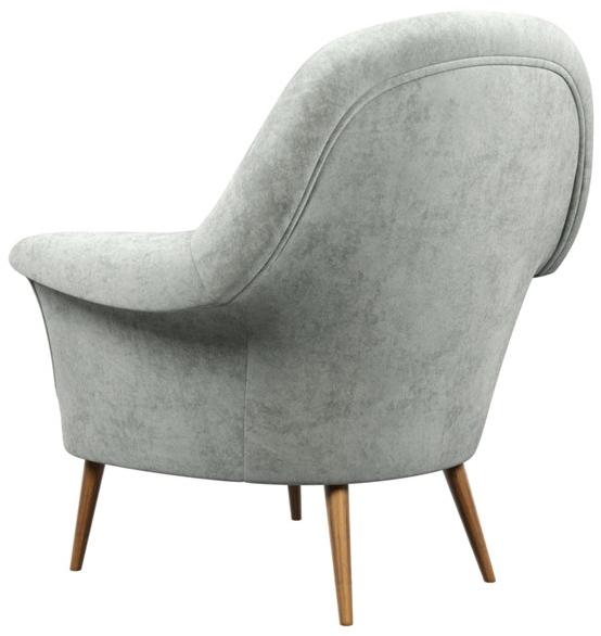 Mytto Мягкое бархатное кресло с подлокотниками Iconic sun-id-1349995 - Вид №3