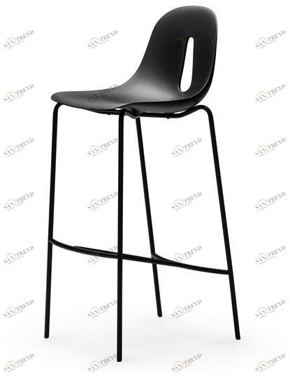 CHAIRS & MORE Табурет из полиуретана с подставкой для ног Gotham sun-id-1358715