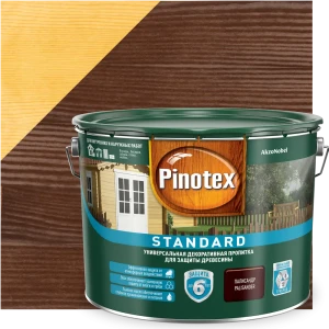 Антисептик Pinotex Standard цвет палисандр 9 л