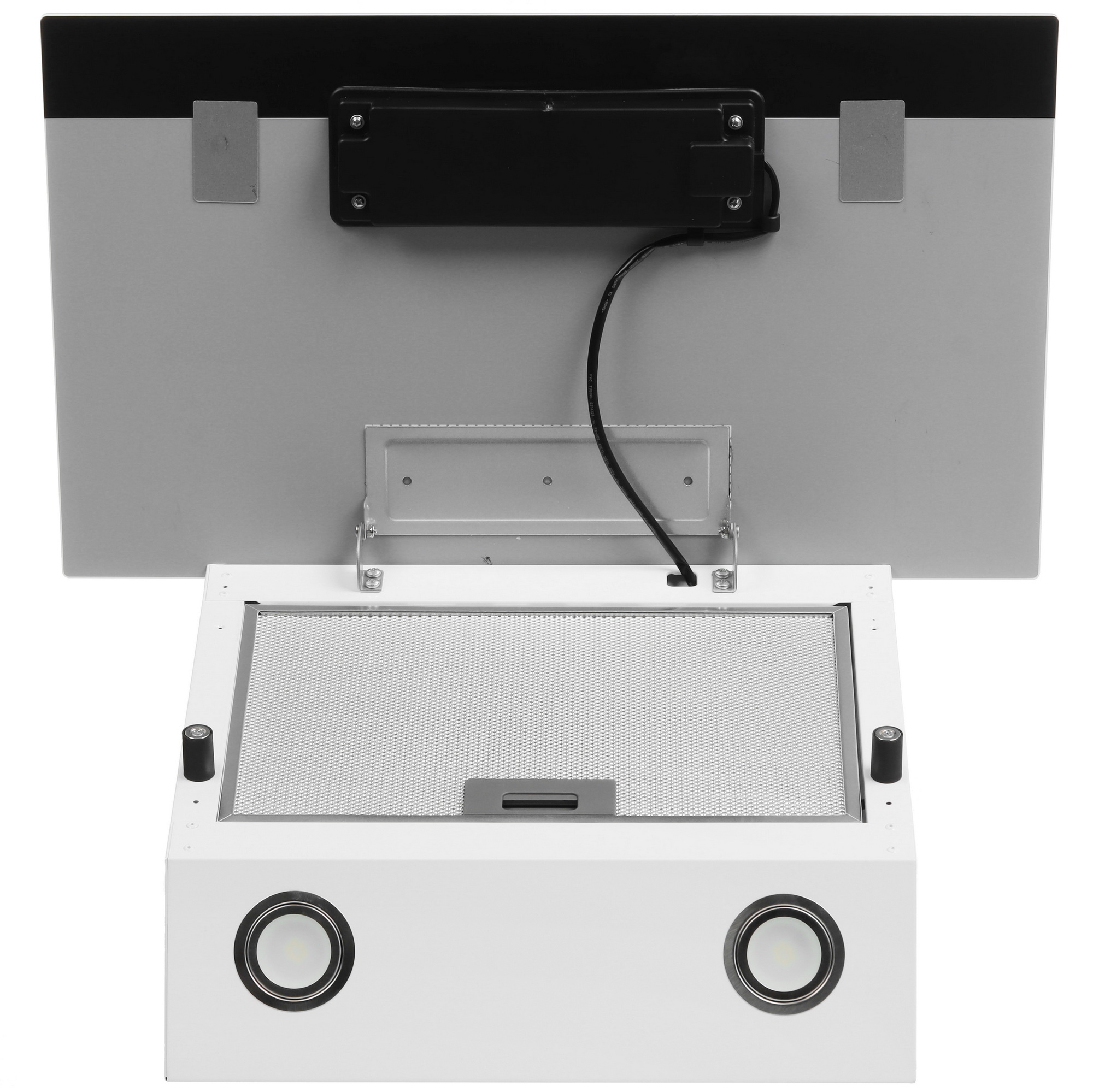 9202368 Вытяжка наклонная DEXP FD01BW белый/черный STDN-0014659 - Вид №7