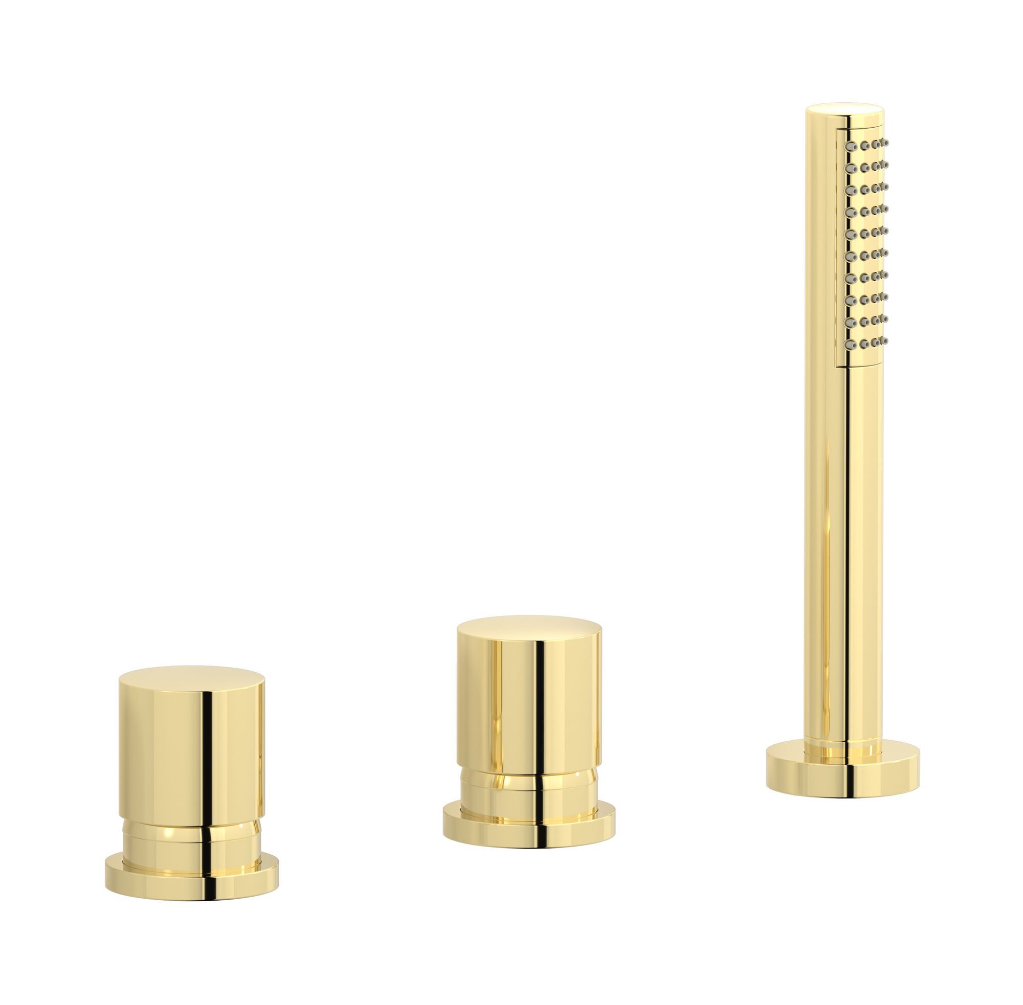 Смеситель для ванны с 3 отверстиями и ручным душем IB Brera ARCH-00050826 - Вид №5