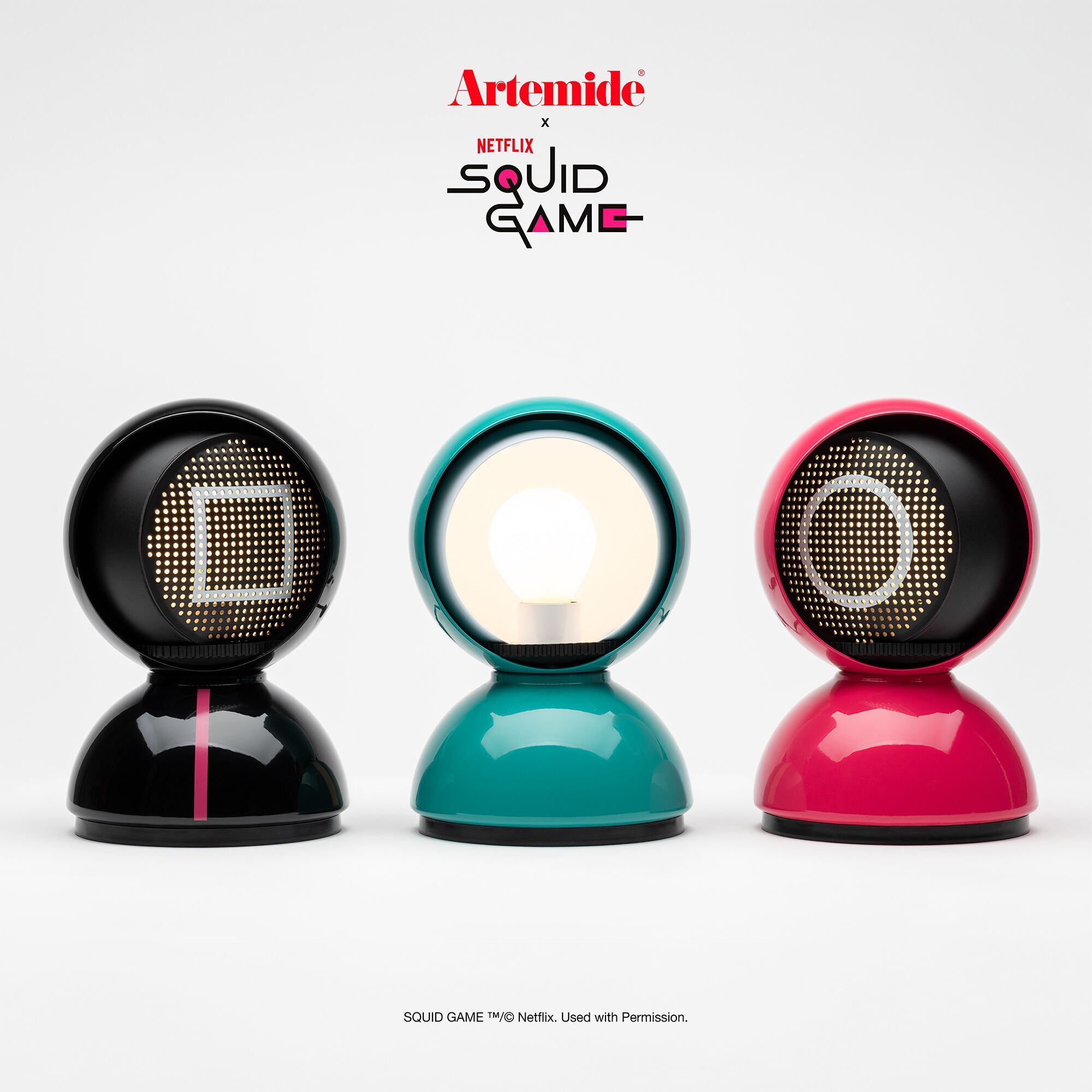 Окрашенная металлическая светодиодная настольная лампа In Stock Artemide ARCH-00049269 - Вид №9