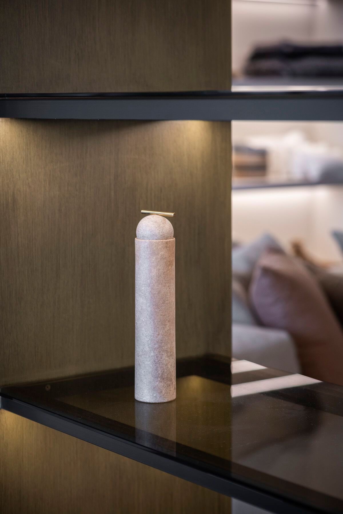 Ваза из мыльного камня Gardeco Objects VASE AOI ARCH-00072050 - Вид №2