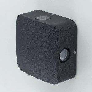 Уличный настенный светильник светодиодный 10х5х10 см серый Citilux CLU0006 CITILUX CLU0006 00-3895939 Серый