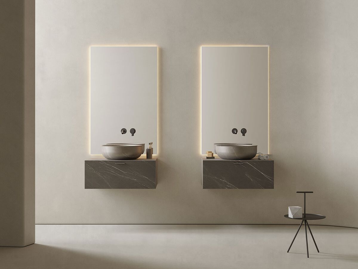 Мраморная столешница с одной круглой раковиной Inbani Prime ARCH-00030230 - Вид №3