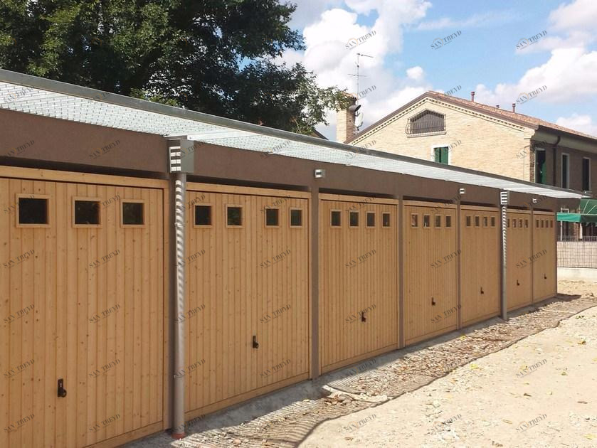 HÖRMANN ITALIA Подъемные гаражные ворота из ели sun-id-1384330