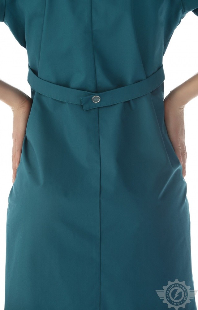 63243 Халат "Бриз" женский  Одежда для обслуживающего персонала  размер 52/158-164 Спецодежда  - Вид №5