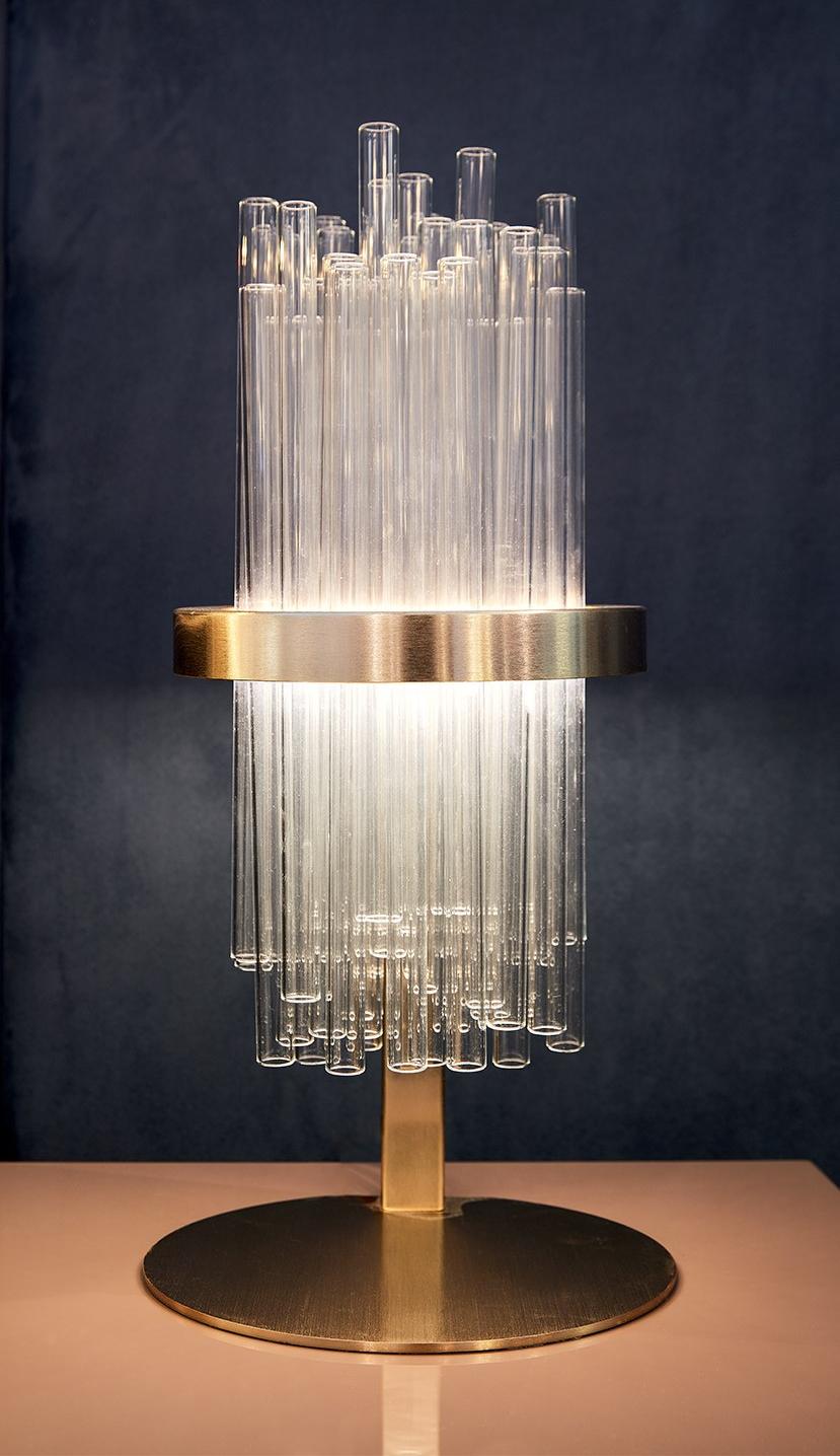 Paolo Castelli Настольная лампа из боросиликатного стекла и металла My lamp sun-id-1473785 - Вид №3