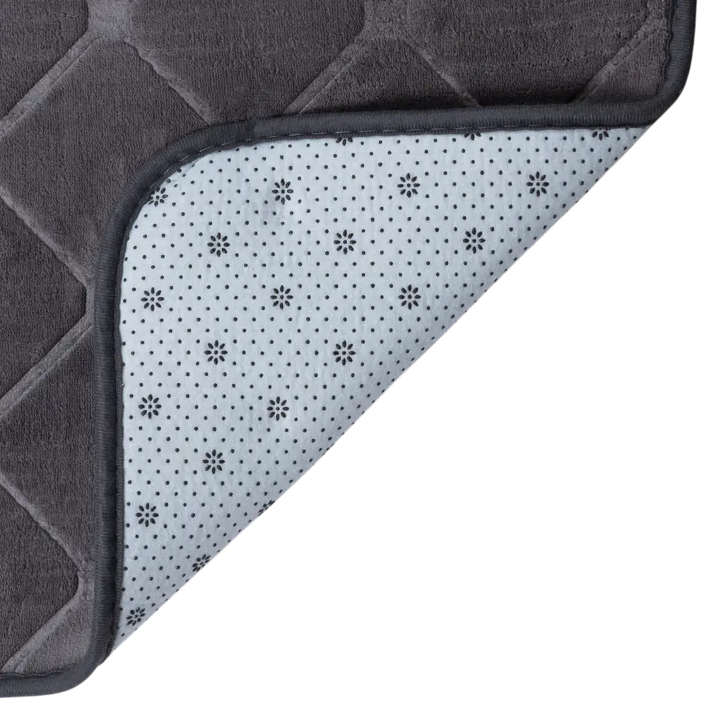 VIDAGE Ларго — коврик для ванной в элегантном сером цвете 89373802 STLM-1566812 - Вид №3