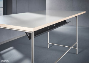 KATI-KK Аксессуары: кабельный канал, складной (на рисунке показан кабельный канал в открытом состоянии) PHOS