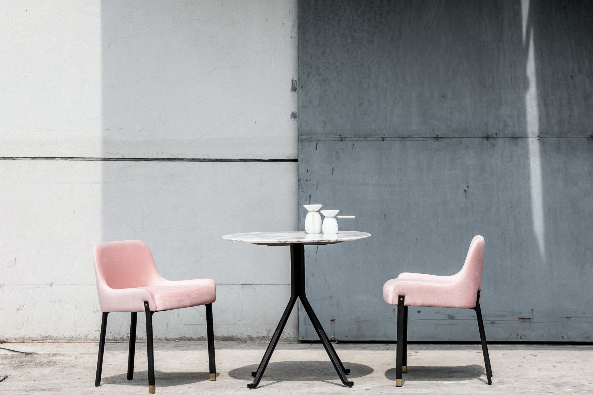 Столик Blink Café - Stone Top Stellar Works BL-T310-ST - Вид №3