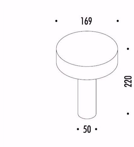 DAVIDE GROPPI Настольная лампа / акустический диффузор sun-id-1351093 - Вид №5